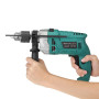 Drill pro 3800RPM 1980W 13mm Electric Impact Drill Flat Drill Rotary Hammer Multifunction with Scale Wrench Handle Bar 220V