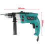 Drill pro 3800RPM 1980W 13mm Electric Impact Drill Flat Drill Rotary Hammer Multifunction with Scale Wrench Handle Bar 220V