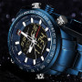 9093 Luxury Men's Chrono Sport Watch Brand Military Waterproof EL BackLight Digital Wrist watches Men Stopwatch Clock