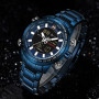 9093 Luxury Men's Chrono Sport Watch Brand Military Waterproof EL BackLight Digital Wrist watches Men Stopwatch Clock