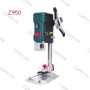 Electric Bench Drill Portable 220V Bench Drilling Machine Power Tool Hand Drill Mini Adjustable Speed Drill Press