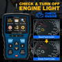Scanner Automotive Code Reader Engine Check Diagnostic Scan Tool OBDII EOBD Scanner DTC Lookup Free Update