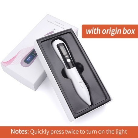 9 Level LCD Face Skin Dark Spot Remover Mole Tattoo Removal Laser Plasma Pen Machine Facial Freckle Tag Wart Removal Portable