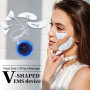 EMS Eye Beauty Device Remove Wrinkle Skin Tightening Instrument V-Shaped Facial Lifting Device Anti-Wrinkle Lifting