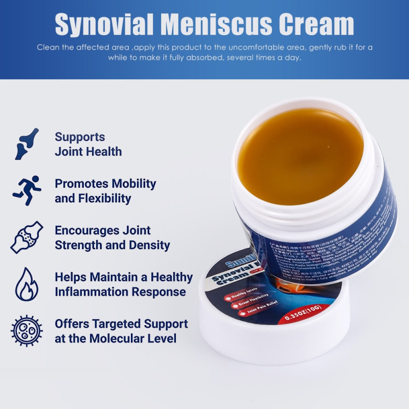 1/2/3Pcs Knee Pain Relief Cream Treat Synovitis Synovial Meniscus Care