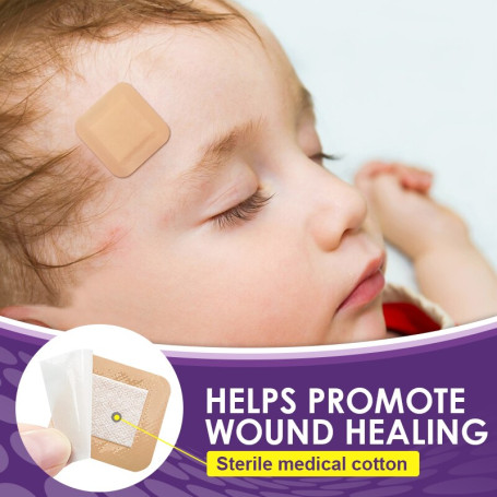 50pcs Waterproof Band Aid Wound First Aid Medical Plaster Elastic Sterile Bandages Fast Hemostasis Pain Relief Band-aids A1582