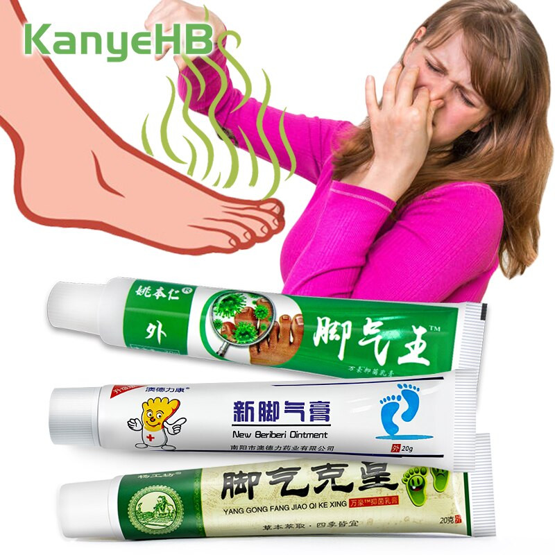 3 Types Foot Antibacterial Cream Beriberi Treatment Antifungal Cream