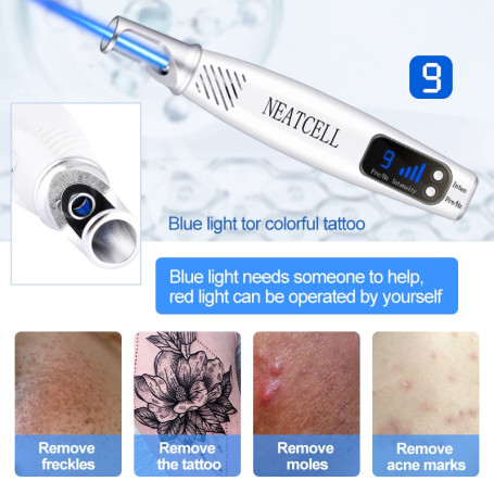 Picosecond Laser Pointer for Mole Removal and Dark Spot Removal Pen for tattoo Acne Skin Pigment Portable Removal Machine
