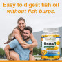 Omega 3 Fish Oil Capsules Support Brain & Nervous System Health, Cardiovascular & Skin Health, Antioxidant & Anti-Inflammation