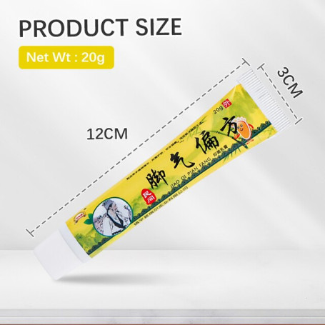 Foot Tinea Pedis Treatment Cream Treat Beriberi Ointment Anti-Itch Inhibits Fungus Peeling Athlete Foot Medical Cream