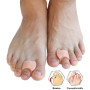 Soft Gel Toe Spacers Bunion Corrector For Overlapping Hallux Valgus And Hammertoe Foot Care