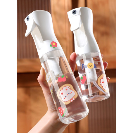 Continuous Empty Spray Bottle Mister Ultra Fine Mist for Hair Styling Plants Cleaning Salons Face Scents & Skin Care Mist Bottle