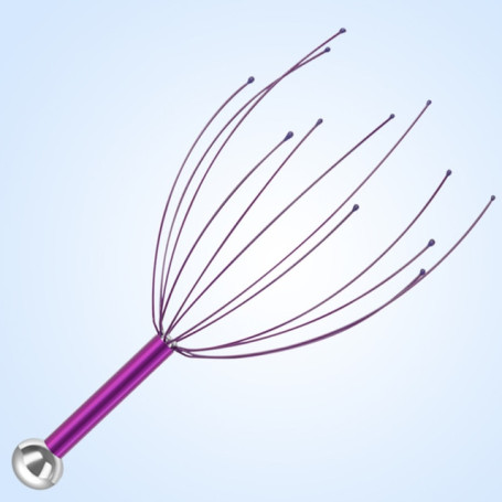 Octopus Head Massager Scalp Relaxation Relief Body Massager Remove Muscle Tension Tiredness Metal Head Massager массажер