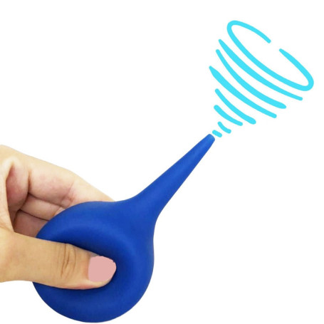 1pc Ear Wax Removal Irrigation Cleaning Kit Ear Syringe Bulb Air Blower Pump Dust Cleaner Earwax Remover Rubber For Adult Kid