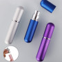 5ml Portable Mini Perfume Glass Bottle Travel Aluminum Spray Atomizer Empty Metal Parfume Atomiser Sprayer