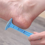 1 pc Professional Foot Scraper Stainless Steel Foot Care Pedicure Scraper Portable Nail Clipper Exfoliating Tool