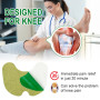 60Pcs  5Bags Herbal Knee Joint Plaster Knee Pain Relief Patch Treat Arthritis Muscle Ache Promote Blood Circulation A356