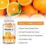 SDP Vitamin C Orange Flavored Gummies VIT C Chewable Tablets Daily Snacks Improve Immunity Supplements For Adults And Children