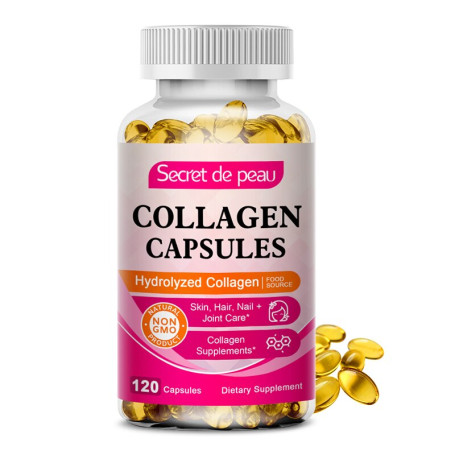 SDP Hydrolyzed Collagen Capsule Support Skin Brightening&Joint& Hair & Nails Health Anti-aging Nutritional  Collagen Supplements