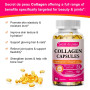 SDP Hydrolyzed Collagen Capsule Support Skin Brightening&Joint& Hair & Nails Health Anti-aging Nutritional  Collagen Supplements