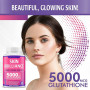 Natural Skin Whitening Effect Collagen + Glutathione + Vitamin C Skin Facial Reduce Melanin Antioxidant