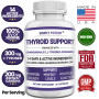 Thyroid Support Supplement To Help Improve Weight and Improve Energy, Cardiovascular, Metabolism & 14 Natural Vitamins