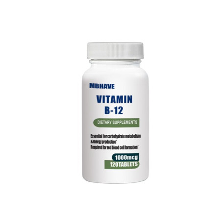 Vitamin B12 1000 Mcg High Strength Neuro Vitmains 120 Tablets