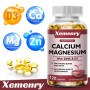 Xemenry Dietary Supplement for Bone, Cell, Muscle and Nervous System Health, Containing Vitamins, Calcium, Magnesium, Zinc