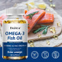Omega-3 fish oil rich in DHA and EPA, improve bad mood, relieve stress, strengthen the brain, improve memory and intelligence