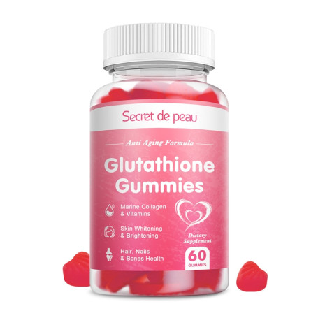 Gluthathione  Whitening Gummies Skin Detox Anti-Aging Realize Baby Fair Skin Facial Whitening Agent Collagen
