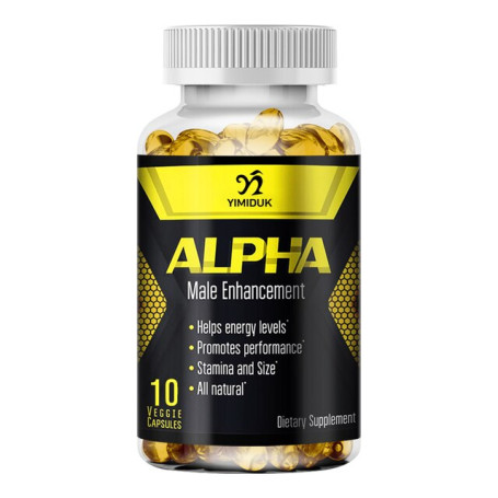Alpha  Capsules for Men,  Testosterone Booster for Men, Male Enhancing Supplement Test Booster, Energy,  Stamina