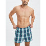 Underwear Boxers Shorts Casual Cotton Sleep Underpants Quality Plaid Loose Comfortable 5 Pcs