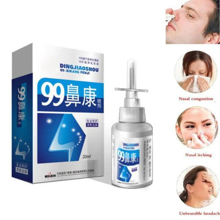 20ml Herb Spray Nasal Spray Rhinitis Treatment Nose Care Chronic Rhinitis Sinusitis Spray medicines Chinese Traditional Medical