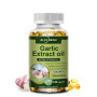 Alxfresh 3 Box Organic Garlic Extract Capsule for Cardiovascular Health Increase Glutathione Level Cellular Detox Support Immune