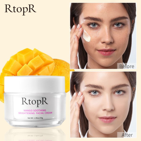 RtopR Mango Cream Beauty Health Whitening Skin Care Remove Blackheads Moisturize Skin Oil Control Shrink Pores Face Care