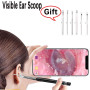 Smart Visual Ear Cleaner Ear Stick Endoscope Earpick Camera Otoscope Ear Cleaner Ear Wax Remover Ear Picker Earwax Removal Tool
