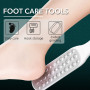 1pcs Double Side Foot File Professional Rasp Heel Grater Hard Dead Skin Callus Remover Pedicure File Foot Grater