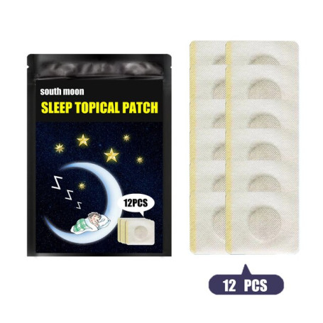 Natural Sleepy Aid Patch Herbal Medical Improve Insomnia Stickers Organic Herbal Sleeping Sticker Massage Relax Sticker sleep