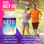 KETO Probiotic Capsules, Balanced Bacteria Reduce Bloating, Constipation, Improve Intestinal Absorption and Stomach Digestion