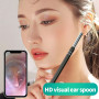 Smart Ear Cleaner Endoscope Spoon Camera Ear Picker Cleaning Wax Removal Visual Earpick Wifi Mouth Nose Otoscope Support Android