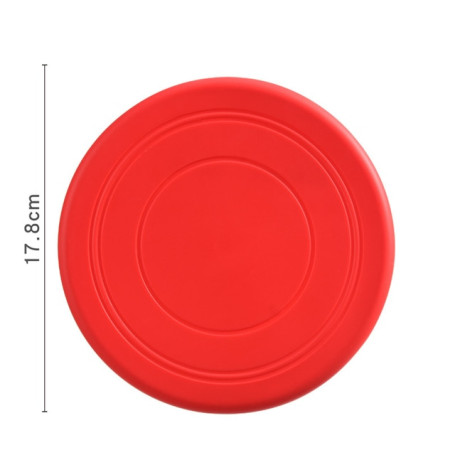 Dog Flying Disc Silicone Game Frisbeed Aerobie Toy for Large Dog Activity Games , Dogs Intelligence Flying Saucer