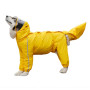 Waterproof Polyester Safety Reflective Stripe Dog Raincoat Jacket for Medium Large Dogs French Bulldog 8XL-12XL