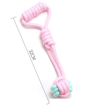 Pet Dog Toys for Large Small Dogs Toy Interactive Cotton Rope Mini Dog Toys Ball for Dogs  Accessories Toothbrush Chew Puppy