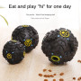 Pet Dog Ball Toy Spill Slow Food Balls Dog Squeak Interactive Toys Pet Dog Training Chewing Toys Tooth Cleaning Indestructible