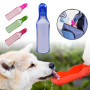 Pet Dog Water Bottle 250ml Foldable Portable Drinking Bottle Travelling Outdoor Drinking Feeder Bowl 1 PC