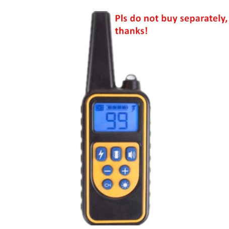800m Electric Dog Training Collar Waterproof Pet Remote Control Rechargeable Training Dog Collar with Shock Vibration Sound 2022
