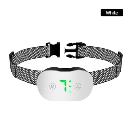 Smart Automatic Anti Barking Dog Collar Electronic Training Collar HD Digital Display IP67 Rechargeable Electric Bark Stopper