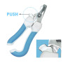 Pet Cat Dog Nail Clipper Cutter Stainless Steel Grooming Scissors Clippers Claw Nail Scissors with Lock Pet Supplies