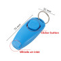 2 In 1 Pet Clicker Dog Training Whistle Answer Card Pet Dog Trainer Assistive Guide With Key Ring Dog Pet Supplies