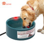 Pet Dog Food Bowl Winter Heated Feed Cage Bowl Temperature Heating Thermostat Dog Basin Bowls Water Drinking Bowl for Dogs Cats